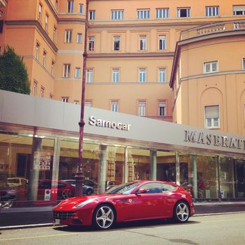 Red Ferrari car - бесплатный image #331133